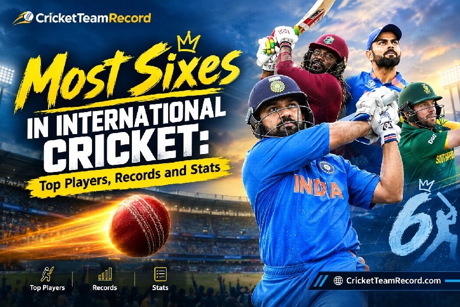 Most Sixes in International Cricket
