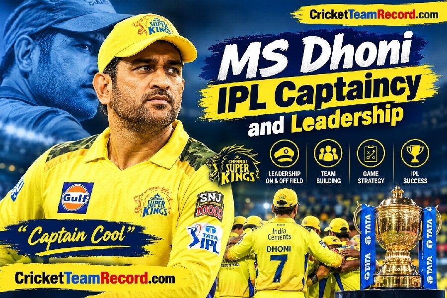 MS Dhoni IPL Captaincy and Leadership