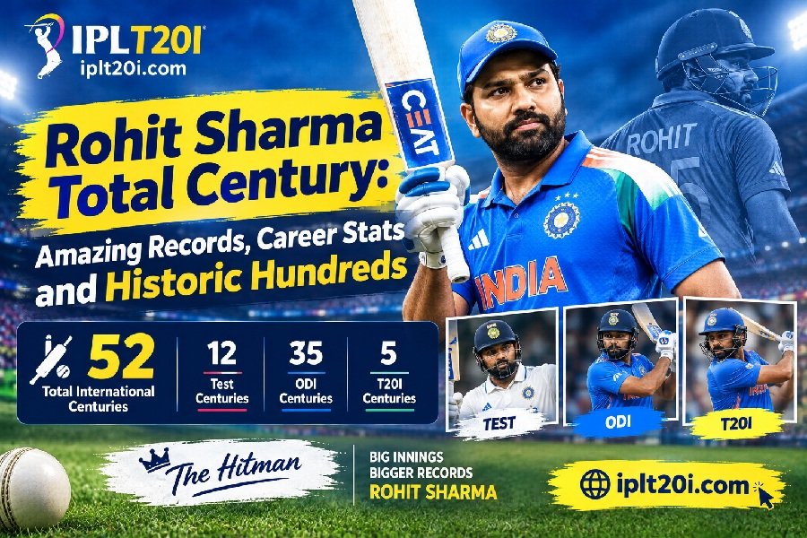 Rohit Sharma Total Century