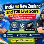 India vs New Zealand 2nd T20 Live Score