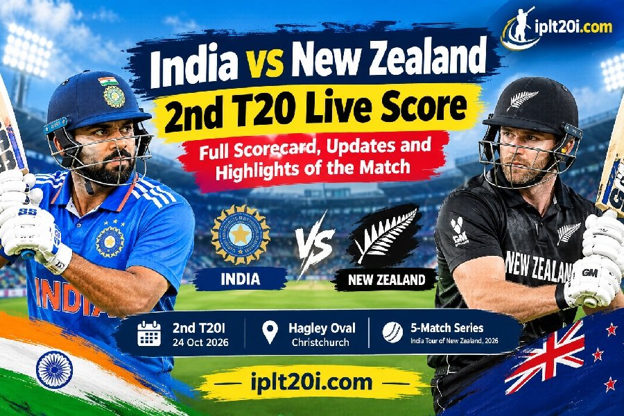 India vs New Zealand 2nd T20 Live Score