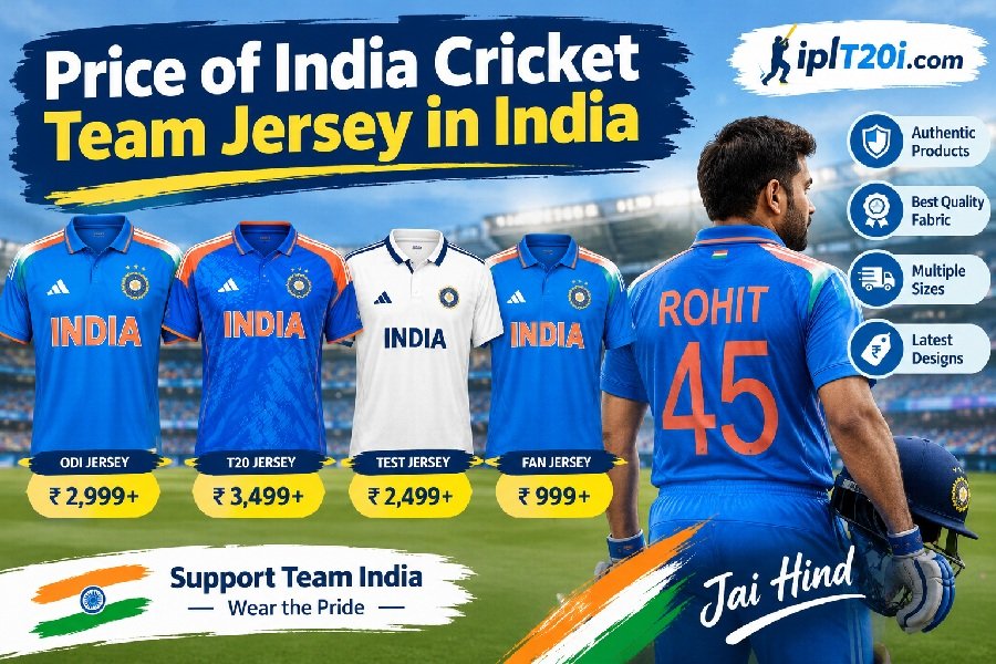 Indian Cricket Team Jersey